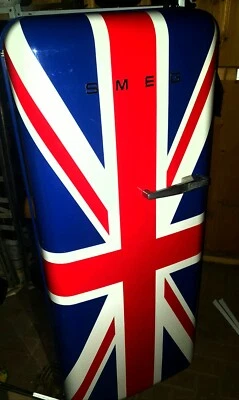 SMEG -Retro Kühlschrank.  -defekt- für Bastler geeignet  oder Reperatur!  - Bild 1 von 4