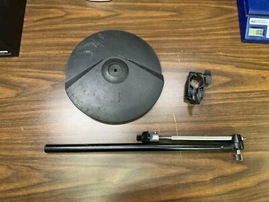 Roland CY-8 Dual Trigger V-Drum Cymbal Pad w/Boom Cymbal Arm & Clamp - D6F1142 - Picture 1 of 9