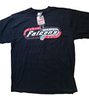 NEU NFL Atlanta Falcons T-Shirt Erwachsene L Puma schwarz kurzärmelig Sport Fußball