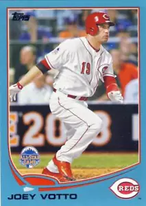(76) 2013 Topps Update JOEY VOTTO Walmart Blue All-Star Reds #US268 LOTTO - Foto 1 di 1