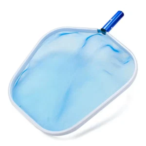 13" Aluminum Swimming pool leaf skimmer bag rake net - White - Picture 1 of 4