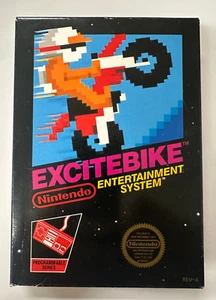 Excitebike (Nintendo NES, 1985) mit Handbuch & Einsatz - CIB - GETESTET & FUNKTIONIERT - Bild 1 von 16
