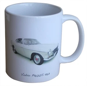 Volvo P1800S 1963 - Coffee Mug - Gift for the Swedish Sports Car fan - Picture 1 of 3