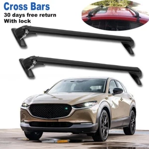 Barras transversales de techo de 2 piezas para barras transversales Mazda CX-30 2020-2025 travesaños - Imagen 1 de 10
