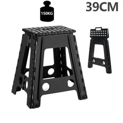 Klapphocker Trittstufe Aufstiegshilfe Klapptritt Falthocker Tritt faltbar 39 cm - Bild 1 von 4