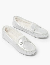 marks and spencer ladies moccasin slippers