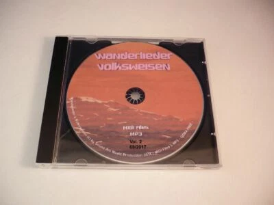 MIDI+MP3 SONGS: 100 V O L K S W E I S E N Vol. 2 inkl. TEXTE + PLAYBACKS AUF CD!