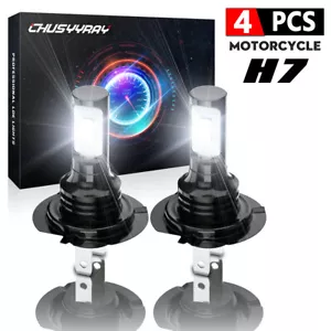 For Yamaha Stratoliner Roadliner 2006-2014 LED Motorcycle Headlight White Bulbs - Picture 1 of 16