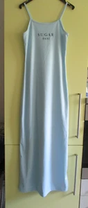 Trägerkleid Maxikleid Gr. S hellblau 36 38 Etuikleid - Bild 1 von 3