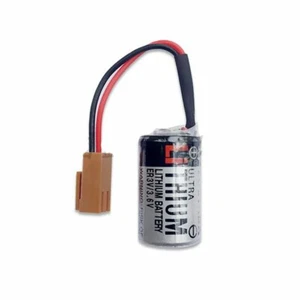 per Toshiba ER3V/3.6V 1200mAh batteria PLC JZSP-BA01 sistema CNC con spina marrone - Foto 1 di 4