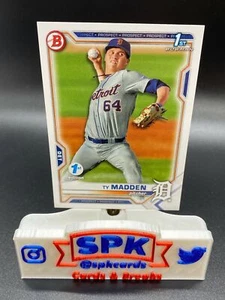 2021 Bowman Draft 1st Edition BD-152 Ty Madden Detroit Tigers 1st Bowman - Picture 1 of 1