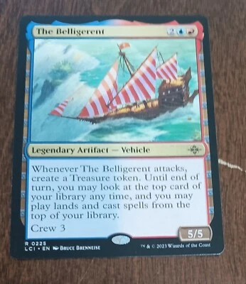 MTG The Belligerent - Lost Caverns of Ixalan - 0225 Rare  - Image 1 of 2