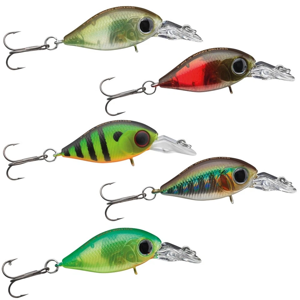 Daiwa Tournament Rolling Crank Jr. 2,7cm / 1,8g Barschwobbler Crankbait Wobbler - Bild 1 von 1