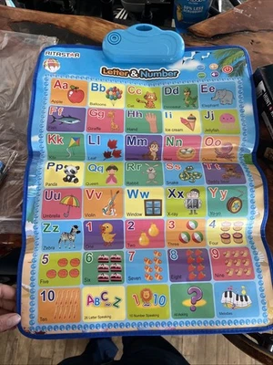 Alphabet Wall Chart for Toddlers 1-3 | ABCs & 123s Kids Learning Toy | Educat... - Image 1 of 4