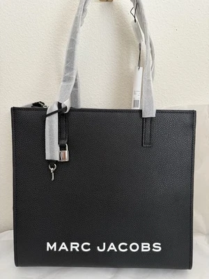 Brand New wtih Tags Marc Jacobs The Bold Grind Leather Tote Bag $450 Black - Image 1 of 4