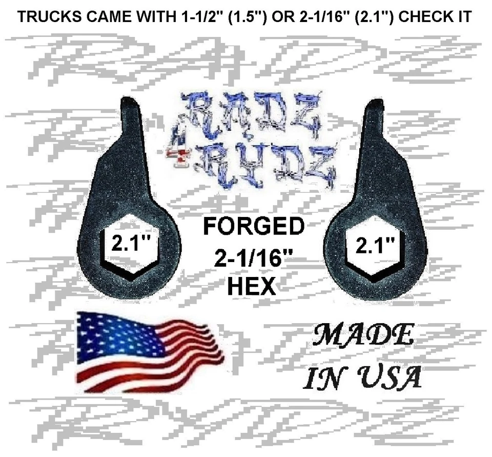For 1985-2005 Chevy Astro GMC Safari 2.1" HEX 3" Drop Torsion Keys Lowering Kit - Изображение 1 из 1