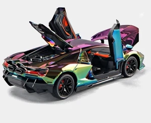 1:24 Lamborghini Revuelto Electroplaca Aleación Modelo Coche Juguete Diecast Juguetes de Metal - Imagen 1 de 30