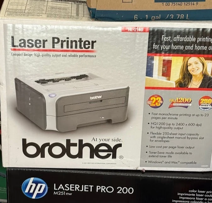 Brother HL-2140 Workgroup Laser Printer Brand New - Image 1 of 1