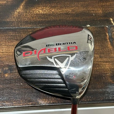 Callaway Big Bertha Diablo 11° Driver – RH – A Flex Graphite Shaft –w/ Headcover - Image 1 of 4