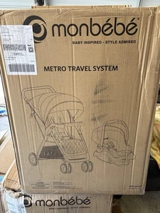 Monbebe HB2542HTCM Metro Travel System Stroller & Infant Car Seat - Heather Camo - Picture 1 of 1