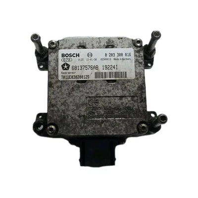 2012 JEEP GRAND CHEROKEE / DURANGO FRONT  RADAR CRUISE SENSOR MODULE 68137576AB - Image 1 of 4