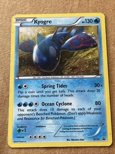 Kyogre EX XY51 Black Star Promo XY Ultra Rare Holo Pokemon TCG Card Cosmo - Picture 1 of 2