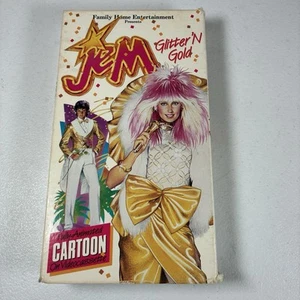 Jem and the Holograms Glitter 'N Gold VHS F.H.E. Hasbro 1987 - Picture 1 of 9