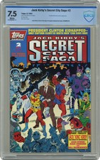 Jack Kirby's Secret City Saga #2 CBCS 7.5 1993 19-2A98398-117