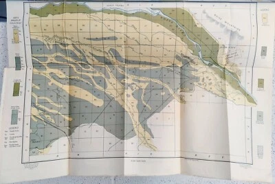 Antiguo mapa de 1901 Boise Idaho State Penitenciary Fort Boise Military Res #17106 Foto 1 de 4