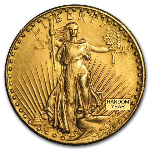 $20 Saint-Gaudens Gold Double Eagle (Cleaned) Cover