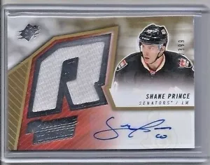 15-16 SPX SHANE PRINCE RC-AUTO-JERSEY SENATORS 070/399 - Picture 1 of 1
