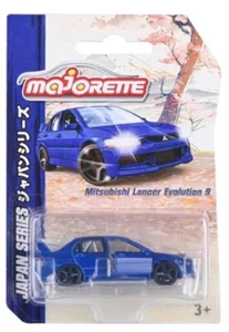 Majorette Japan Series Mitsubishi Lancer Evo 9 blu. metallo pressofuso. Blist... - Foto 1 di 1