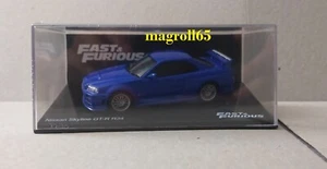 NISSAN SKYLINE GT-R (R34) (2000) FAST & FURIOUS 1/43 NUEVO NEW MINT IN BOX - Imagen 1 de 4