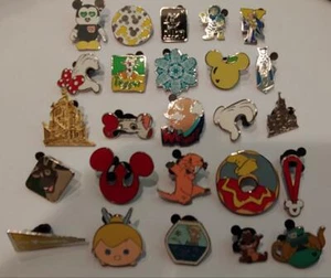 Disney Trading Pins-Lot of 25-No Doubles-LE-HM-Rack-Cast-Free Shipping - Picture 1 of 1