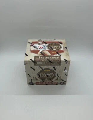 2022 Panini Legacy NFL Football Factory Sealed Hobby Box 128 Cards Inside - Image 1 of 4