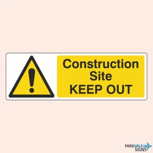 Letreros de mantenimiento para sitios de construcción - Imagen 1 de 1