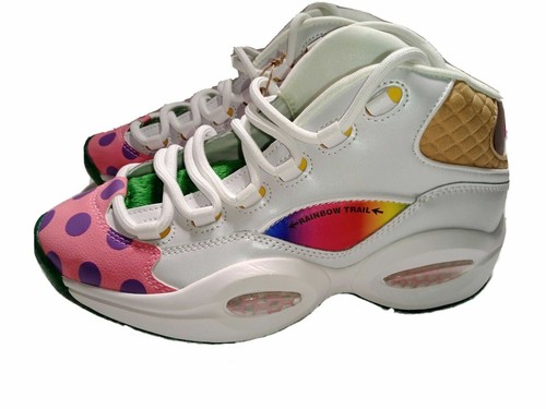 Reebok Question Mid Hasbro Candy Land taglia giovane bianco GZ0081 VinGence