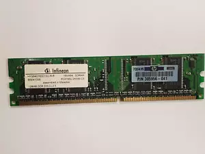 Infineon HYS64D16301GU-6-B 128MB DDR333 CL2.5 PC2700U-25330-C0 Memory Module RAM - Picture 1 of 1