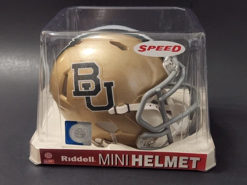 2014 Riddell Baylor Bears Gold Speed Mini Helmet Cover