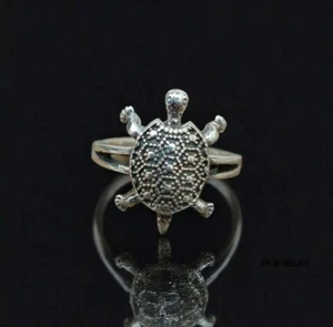 Anillo Tortuga - Plata de Ley 925 - Joyería Tortuga Playa Mar Océano NUEVO 8 R-179 - Imagen 1 de 15