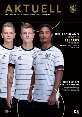 16.11.2019 Deutschland - Belarus / Weißrussland, EM-Qualifikation, DFB - Aktuell