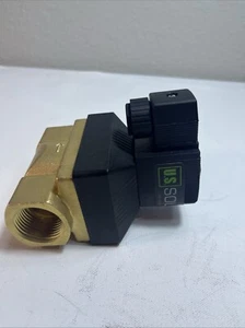 U.S. Solid High Pressure Electric Brass Solenoid Valve, 1"-Inch 12V DC - Picture 1 of 10