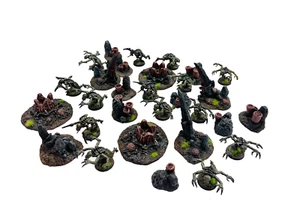 Warhammer Tyranid Army/Battlefield Capillary Towers Small and Brood Eggs, Alien - Picture 1 of 4