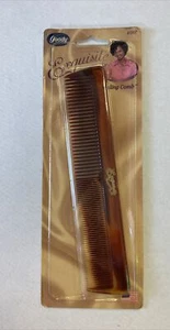 Goody Exquisite Styling Comb Brown 7.75" Long New 2000 Made in USA - Picture 1 of 11