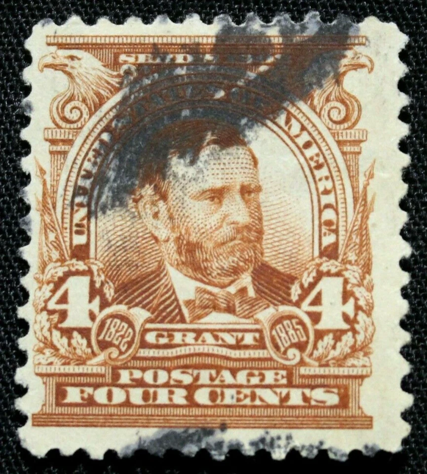 US Stamp Scott #303 ~ GRANT 4c 1903 used GR03 - Image 1 of 1