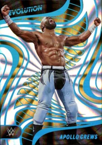 2023 Panini Revolution WWE Sunburst Parallel #57 Apollo Crews /99 - Picture 1 of 2