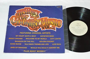 HISTORY OF COUNTRY MUSIC Volume 2 LP TV-82-002 Hank Snow Williams Porter Wagoner - Picture 1 of 4