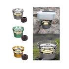 Alcohol Stove Lightweight Stable Camping Stove for Hiking Fishing Outdoor