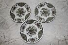 Lot Of 3 Rigeway Winsor Multicolor Bread Butter Plates Staffordshire England
