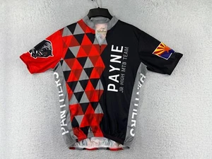 Camiseta de ciclismo Cyberhorse adulto extra grande roja negra Payne Jr High MTB Team AZ - Imagen 1 de 14